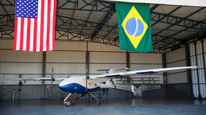 Electric aircrafts take flight over Brazil to protect crops